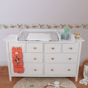 A.S. Création Lovely Kids Frise autocollante enfant - Orange, Vert