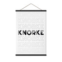 Stoffbild Typograife - Knorke