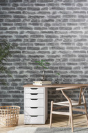 Sten-effekt tapet, non-woven tapet Novamur Jackie greige