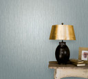 Ensfarvet tapet, non-woven vintage deluxe grøn