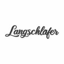 3D Schriftzug Langschläfer - Wanddeko aus MDF