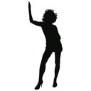 Wallsticker Danse Pige 6