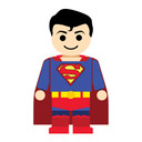 Sticker mural Gomes - Superman