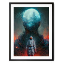 Plakat Heine - Astronauta w podróży - Astro Cruise