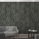 Klassisk 3D-tapet Antracit, Grafisk 2,70 x 1,59 m