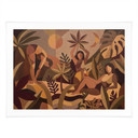 Poster Amber Flora - Femmes dans la forêt tropicale - Sir Edward x Grigory Gladarev