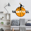 Wallsticker -  Slogan - Basketball