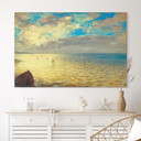 Wandbild Das Meer - Delacroix - Alu-Dibond