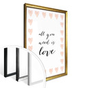 Plakat Confetti & Cream - All you need is love