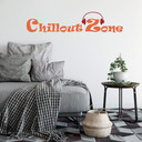 Wallsticker - Chill out zine 6 (2-farver)