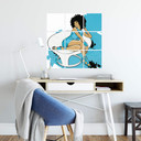 Wallsticker - Kvindelig Skønhed