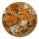 Obraz drewniany UN Designs - Tropical Ochre - Okrągły