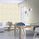 mønster tapet, non-woven tapet Sky Lounge hvid-perlemor