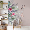 Sticker mural Kvilis - Plantes tropicales décoratives