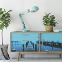 Poster autocollant - W - Le Brouillard