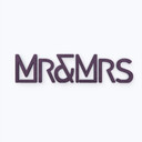 Lettres décoratives en bois MDF - Mr & Mrs Moderne