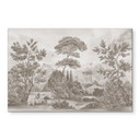 Wanddecoratie met tuinlandschap in beige - Ms Tiff - Alu-Dibond