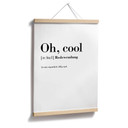 Poster Grammatik - Oh, cool