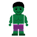 Sticker mural Gomes - The Hulk
