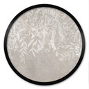 Poster Elegante wilgentakken in beige - Ms Tiff - Rond