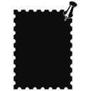 Sticker mural - Sticker Ardoise Notes