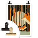 Plakat Brown - Midnight Foxes