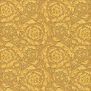 Versace Tapet Barocco Blomster, Metallisk
