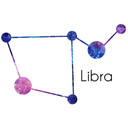 Wandtattoo Sternbild Libra - Waage