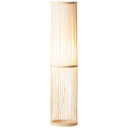 Stehleuchte Luise, braun, 90,5 x 20 cm, Bambus Stehlampe, dimmbar