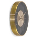 Moderne Wanduhr Aluminium Gold - Rund Ø30 cm