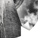 Fototapeta Landmark - Wieża telewizyjna Berlin okrągła - Brązowy - tapeta flizelinowa/tapeta flizeli