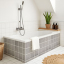 Autocollants pour carreaux béton gris, aspect béton, film pour meubles, film pour salle de bain, crédence de cuisine