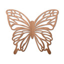 Dekoracja drewniana mahoń - Motyl Isabella