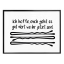 Poster - Ich hoffe euch geht es gut