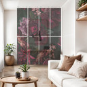 Rozdzielacz pokoju, ekran, wiszący ekran prywatności Fleur de Paris - UN Designs