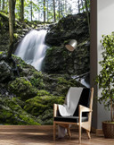 Fototapete, Wasserfall im Wald