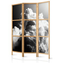 Japanischer Paravent, Raumteiler freistehend, Trennwand - Clouds Like from Dreams