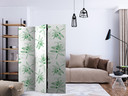 Screen room divider - Akvarelgrene, 3-delt