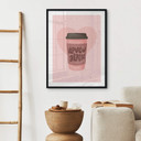 Plakat Coffee - Eleonora - Love you a Latte