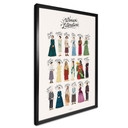 Plakat Słynne kobiety literatury - Tohmé