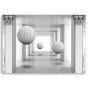 Canvasbillede, Bolde i 3D-tunnel