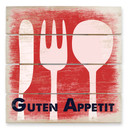 Holzbild Guten Appetit