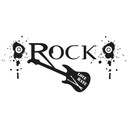 Sticker mural - Rock
