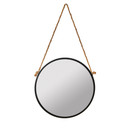 Wandspiegel rund mit Band - Caracas - Ø 30 cm