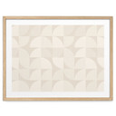 Plakat półokrągły w stylu retro - Bloomery Decor
