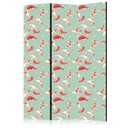 Paravent, Raumteiler freistehend, Trennwand - Fish and Japanese Pattern
