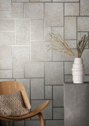 Non-woven, Natural Opulence grafisk tapet beige