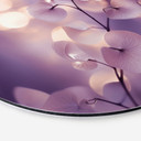 Billede Delikat orkidé i lilla - Treechild - rund – print på aluminium (Alu-Dibond)