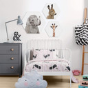 Hexagon Dibond Sisi & Seb - Baby Giraffe