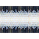 Fototapet - Frederiksson - Blue & White Hexagons